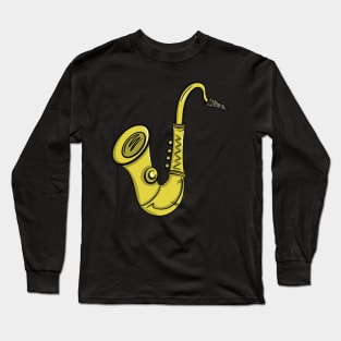 Saxaphone Long Sleeve T-Shirt